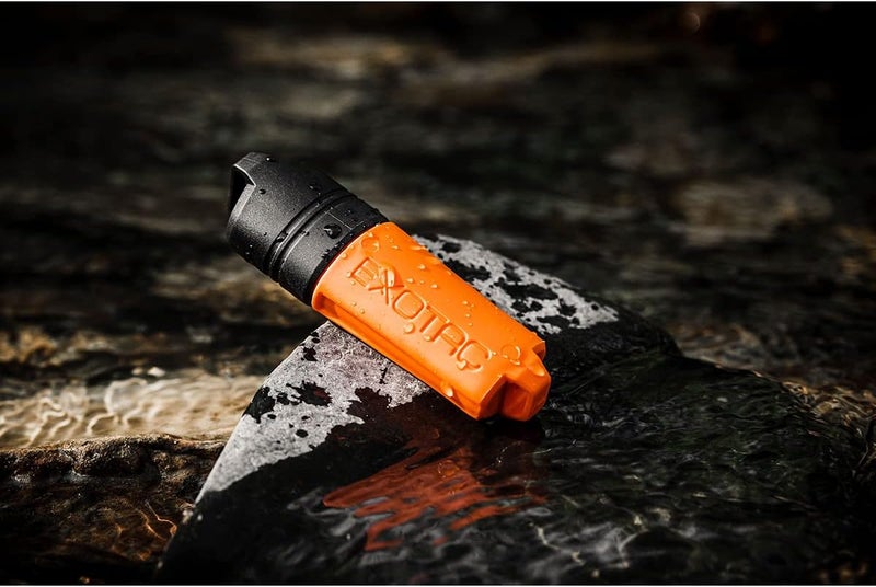 Exotac fireSLEEVE Waterproof Floating Lighter Case (Lighter Not Included) with Gas-Lock Strap for Thumb-Free Operation, Molded TPE Body for Flexibility, and Super-Tough Nylon Cap, Made in The USA - Image 5